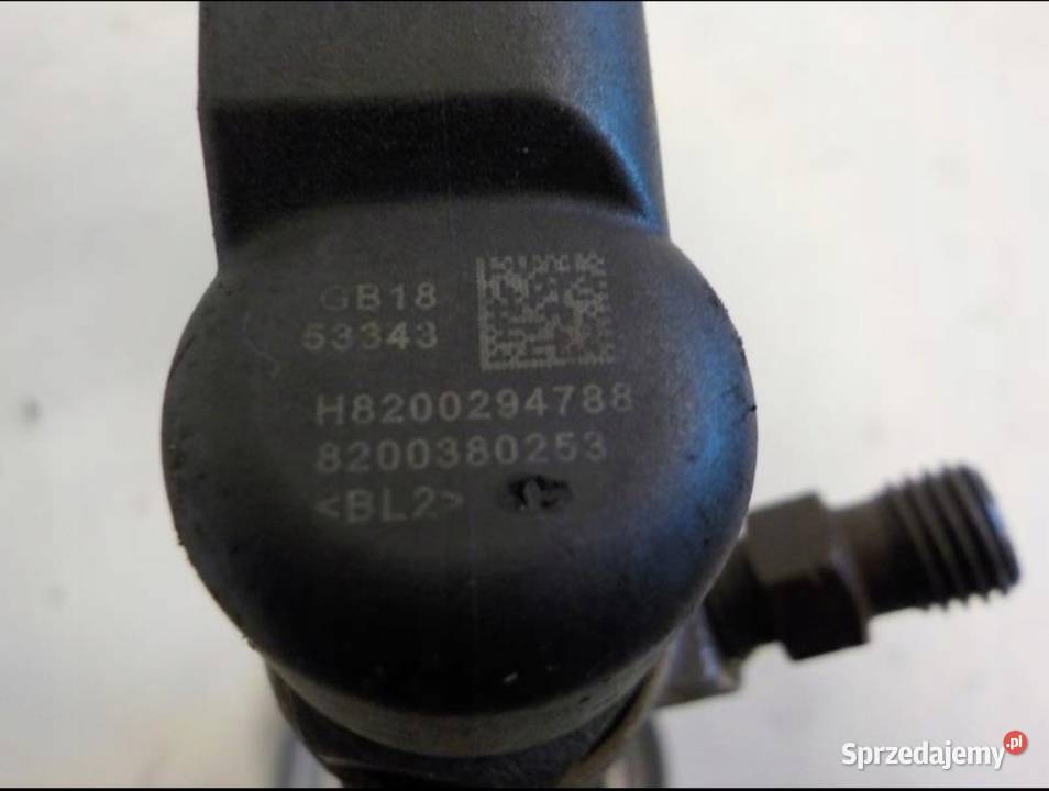 RENAULT CLIO II 15DCI Wtryskiwacze H8200294788 osobowe Wtryskiwacze Dębica