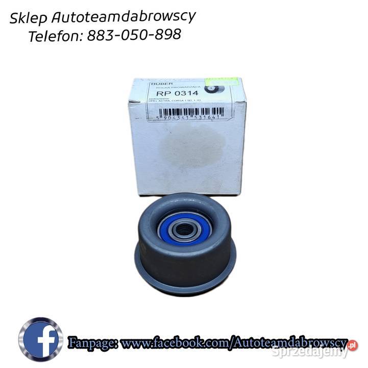 HUBER RP 0314 ROLKA PASKA ROZRZĄDU OPEL 15D 17D Części samochodowe dolnośląskie Mielęcin
