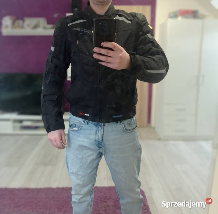 Kurtka motocyklowa rozmiar M Pozostałe Odzież i bielizna męska Oleśnica