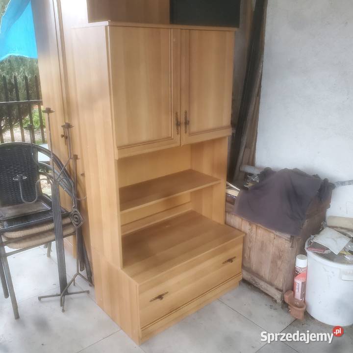 Komplet Mebli do pokoju Stolik RTV Barek z 2 Meble do salonu Konin