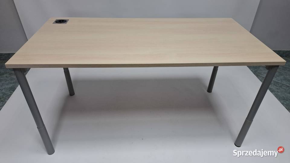 Biurko proste Martela 140x80 orzech rockfordbiel Poznań