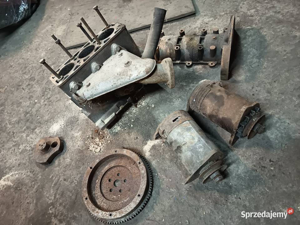 Części silnik syrena i prądnice