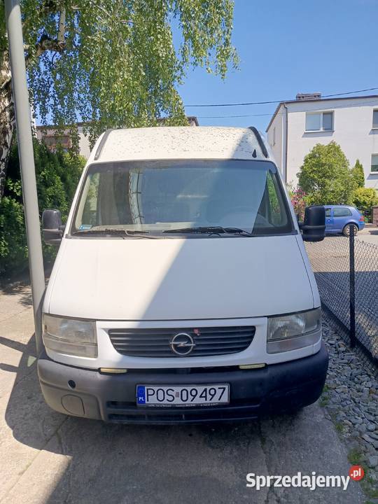Opel Movano 22 dCi 2001r Pleszew sprzedam