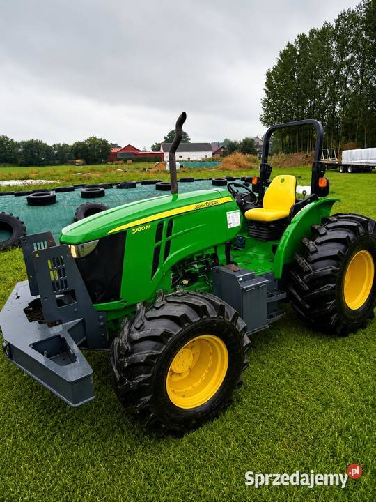 JOHN DEERE 5100M FORESTRY ORYGINALNA ZABUDOWA Grodzisk