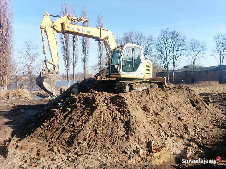 Koparka gąsienicowa Holland e 135sr Leszno sprzedam