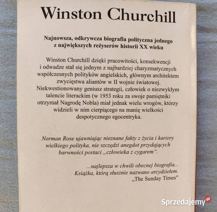 Intrygująca biografia Winstona Churchilla Szczyrk sprzedam