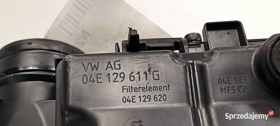 OBUDOWA FILTRA VOLKSWAGEN GOLF VII 04E129611G Lipno sprzedam