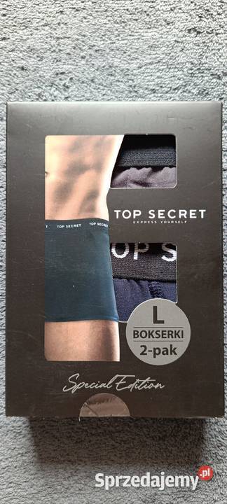 TOP SECRET Special Edition bokserki męskie 2pak Ełk
