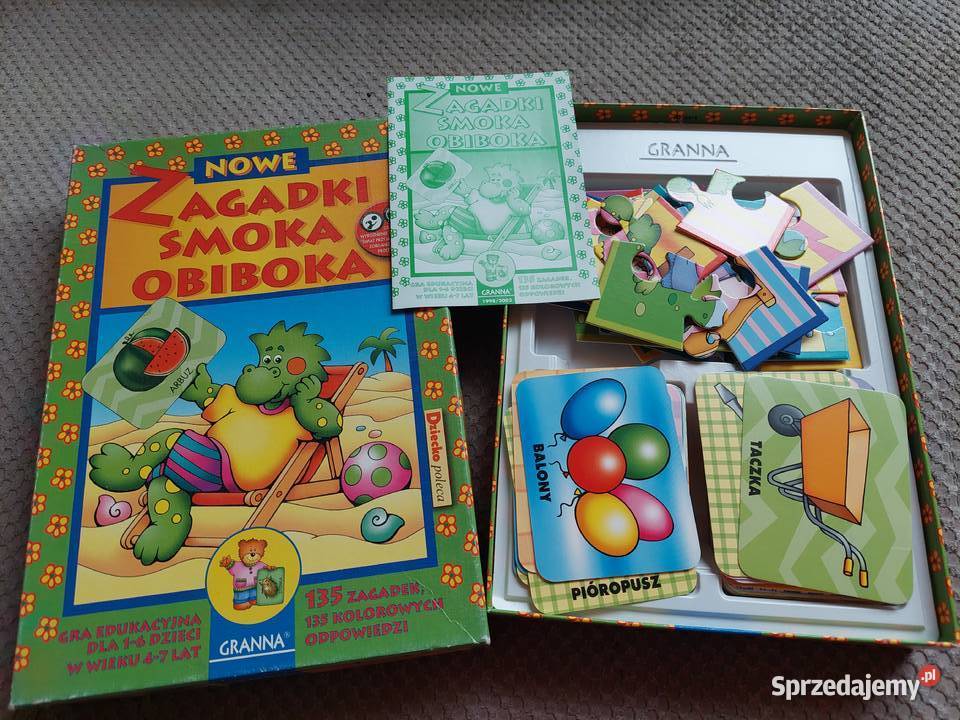 Nowe zagadki smoka Obiboka 4 lata+ Kraków