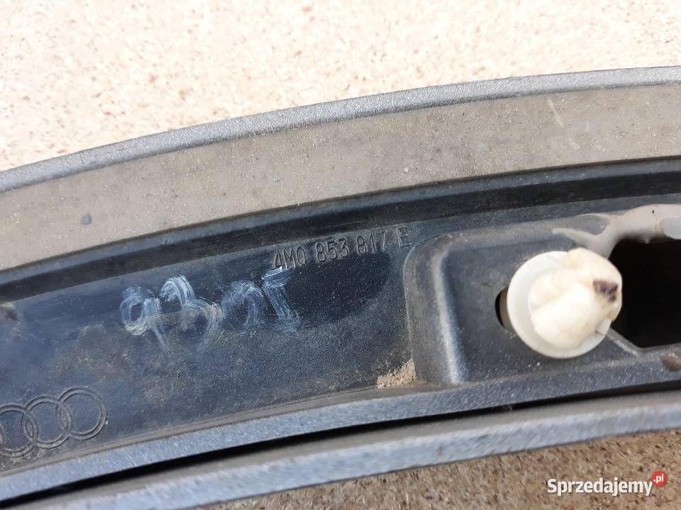 AUDI Q7 SLINE LISTWA BŁOTNIKA LEWA TYŁ LEWY wielkopolskie Międzychód