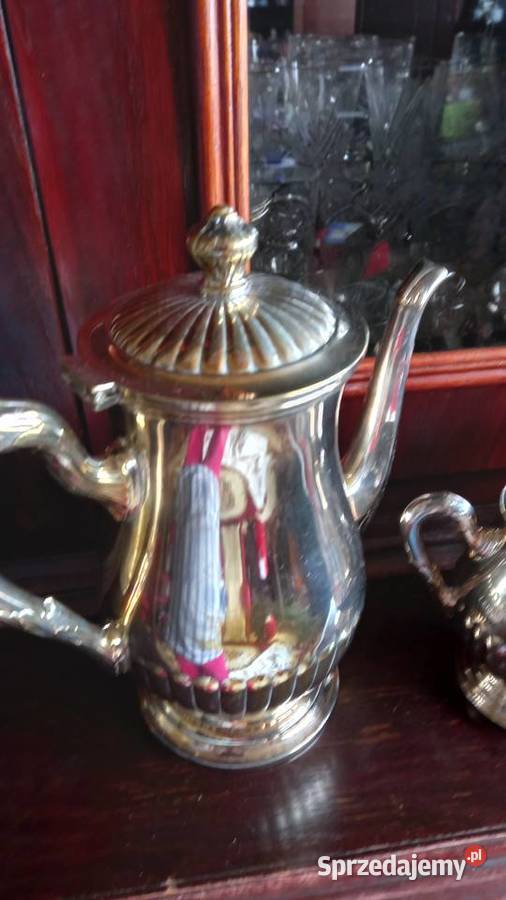 Komplet srebrzony mazowieckie Warszawa