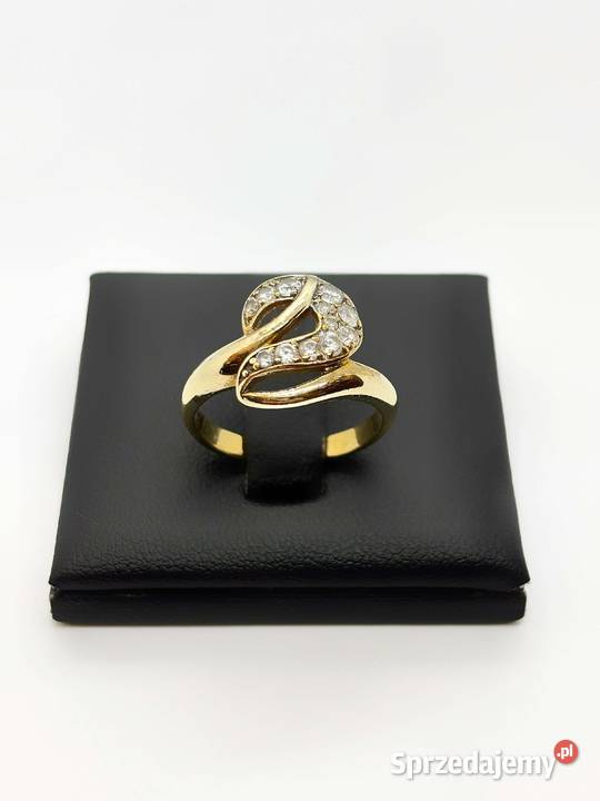 Złoty pierścionek pr 375 321g Rozmiar 15 Elbląg