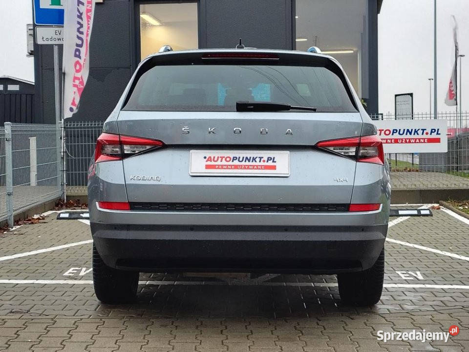 Skoda Kodiaq 2020r 4x4 7OS Hak FV23 BLIS diesel Poznań