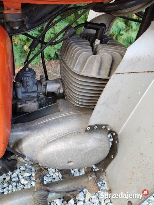 Motocykl MZ TS 125 deluxe 1984r z dokumentami do wielkopolskie Kalisz