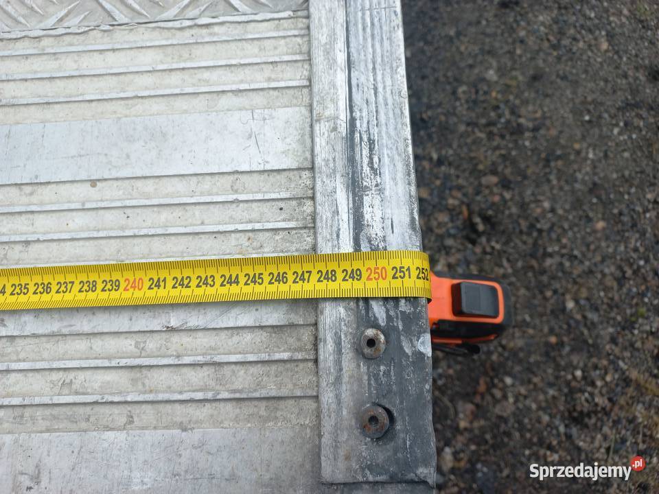 Podest aluminiowy winda załadowcza Mbb Palfinger