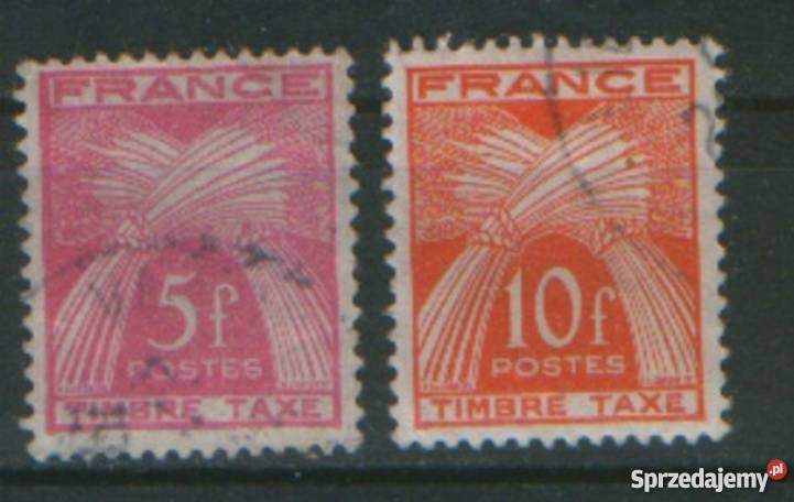 Zn Francja płata Mi 88 9 kas 1946 Gliwice