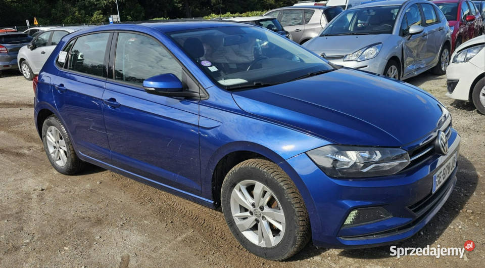 Volkswagen Polo Polo 10 akantara ledy VI 2017 wielkopolskie