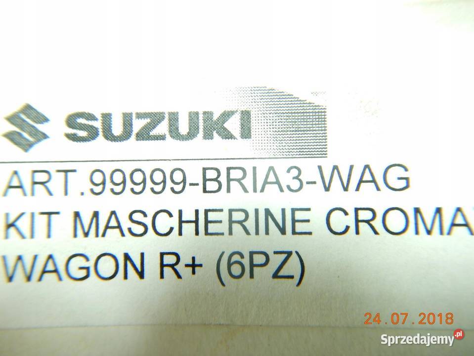LISTWA OZDOBNA SUZUKI WAGON R Osłony i zaślepki