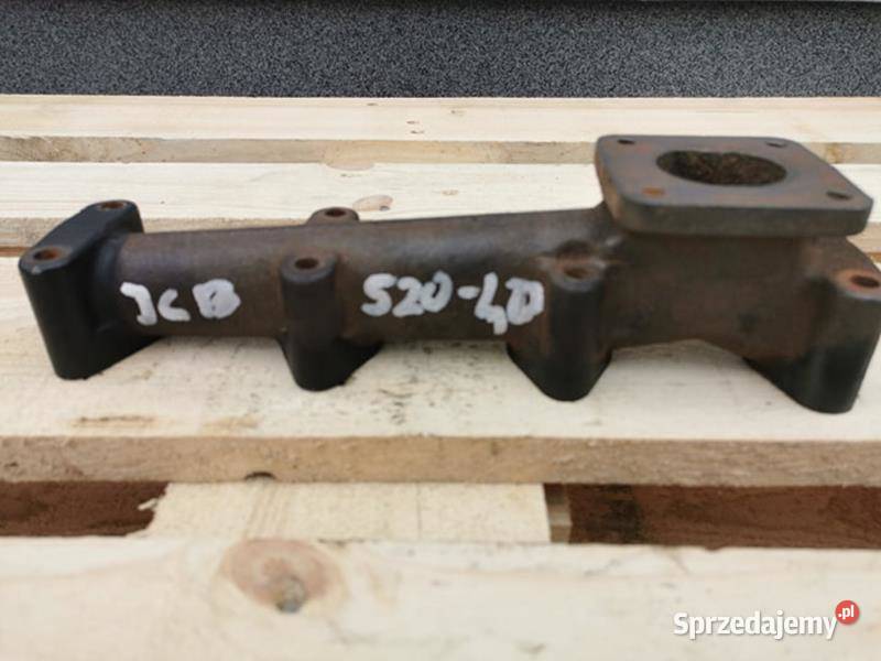 Kolektor wydechowy JCB 52040 Perkins wielkopolskie Wilkowo sprzedam