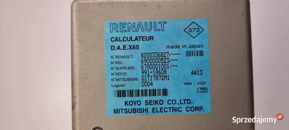MODUŁ RENAULT CLIO II 8200336827 Lipno sprzedam