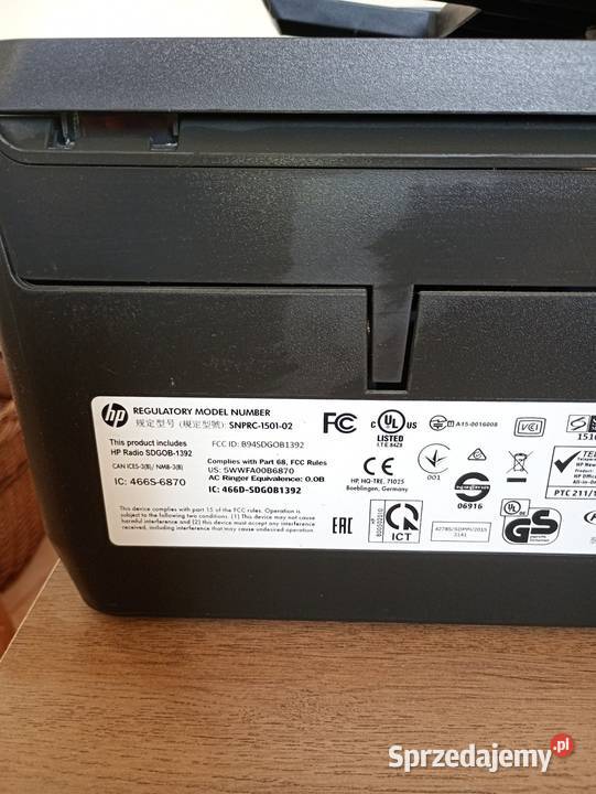 HP OfficeJet Pro 6960 używana czarna sprawna Szczecin