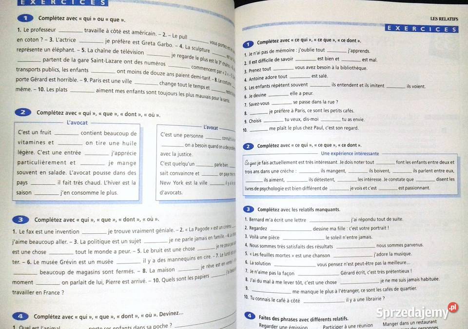 Grammaire progressive du franais avec 600 Rok wydania 2009 Chełm