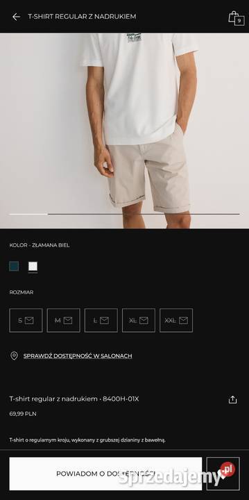 RESERVED NOWA z metką STRUKTURALNA Koszulka Moda i Styl