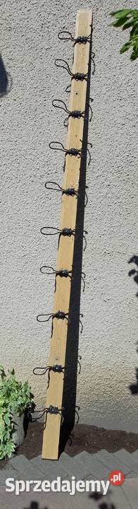 Stary przedwojenny wieszak na ubrania Nakło nad Notecią