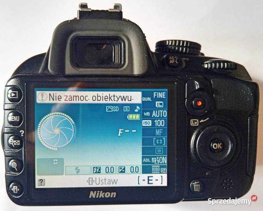 Nikon D3100 Aparaty Mińsk Mazowiecki