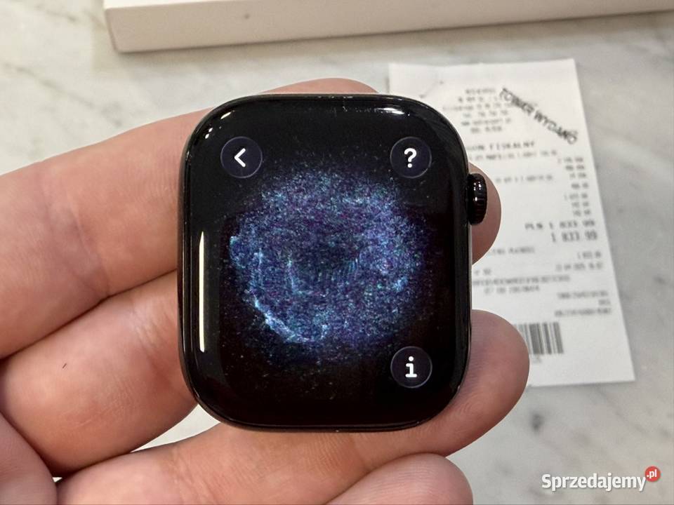 Apple Watch 10 Jet Black 46mm na gwarancji łódzkie Zduńska Wola