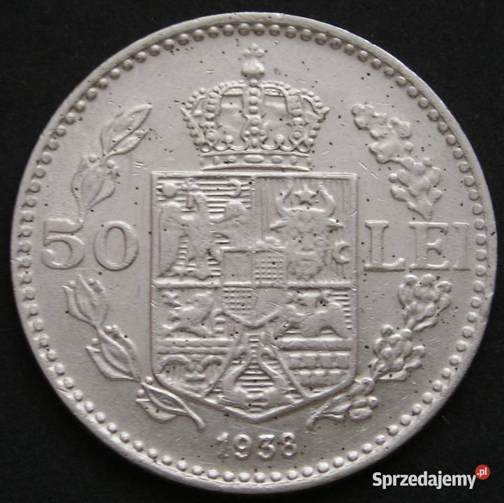 RUMUNIA 50 LEI 1938 KAROL II Łódź