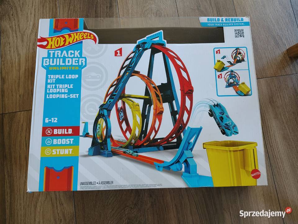 tor Hot Wheels GLC96 potrójna pętla Mattel dolnośląskie Wrocław
