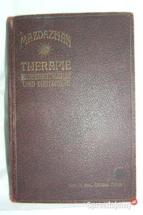 książka vintage z 1910 r medyczna niemiecka