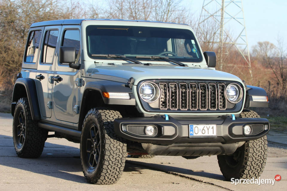 Jeep Wrangler 2024r 20 HYBRYDA 16567K Plugin 375 opolskie Nysa