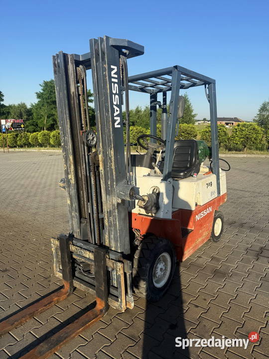 wózek widłowy NISSAN FG18 LPG 1800 Triplex 475m Nissan Działoszyn