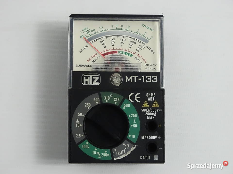 Multimetr analogowy HTZ MT133 Sprawny Klasyk Biłgoraj