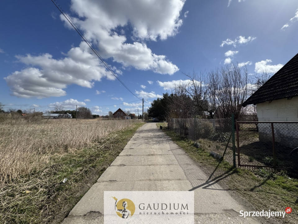 Działka z pozwoleniem I Drewnica I 5 morza budowlana Sprzedaż