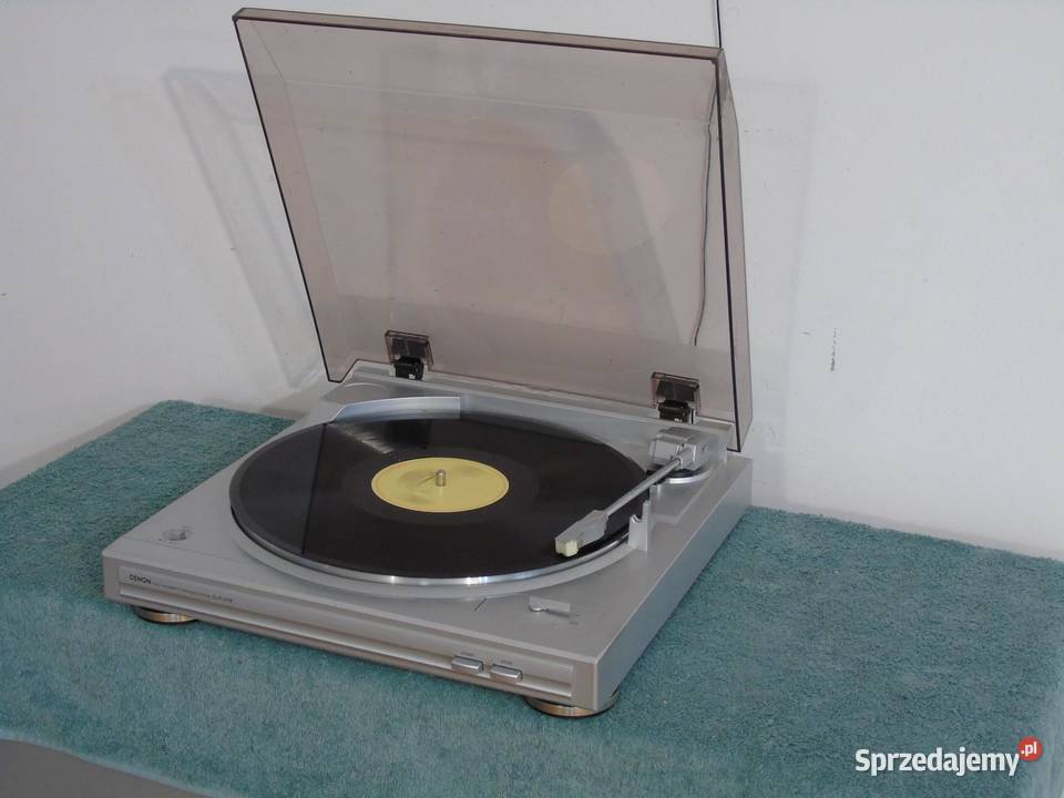 Gramofon Denon DP29F automat przedwzmacniacz Gramofony