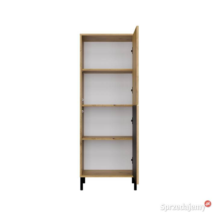 Witryna KAMARO 2DK SLIMGŁADKI DĄB ARTISAN Lamele opolskie