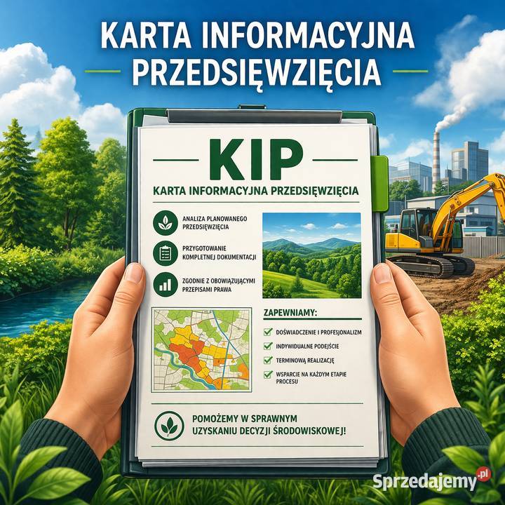 Decyzje środowiskowe KIP Karta informacyjna Pozostałe usługi mazowieckie Warszawa