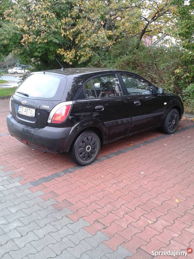 KIA RIO II 2005 CZARNA PERŁA HATCHBACK OKAZJA