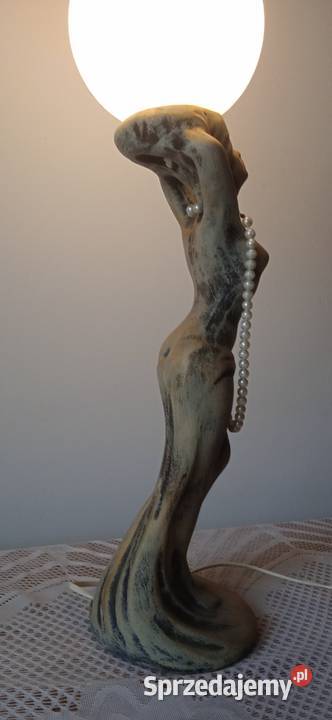 Stara lampa ŁK kamionkowa Świdnica