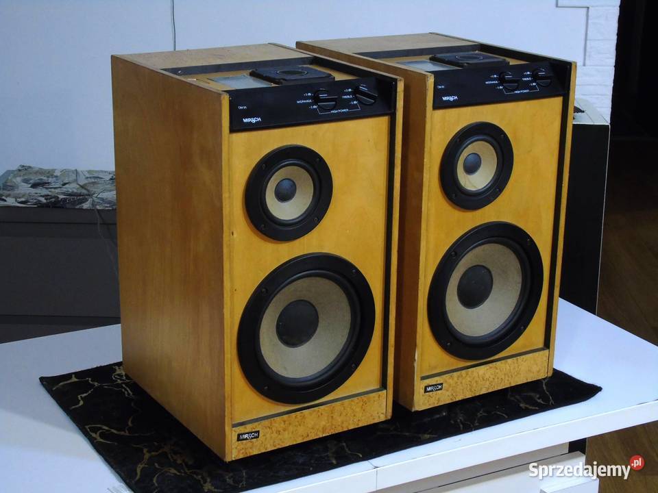 Kolumny Mirsch OM 61 świetne stereo Vintage Jasło