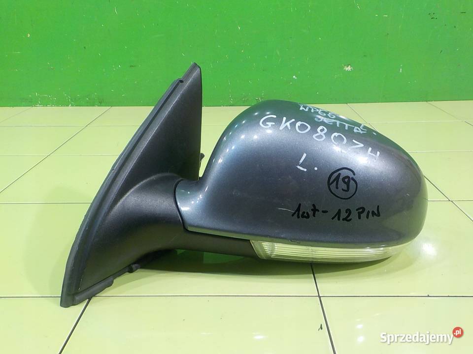 VW JETTA 19 TDI AUT 08r SEDAN 4D lusterko lewe Suków