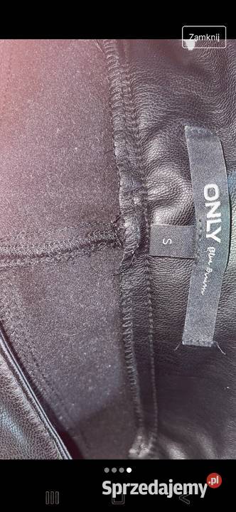 Skórzane spodnie Spodnie Odzież damska Goszczanów