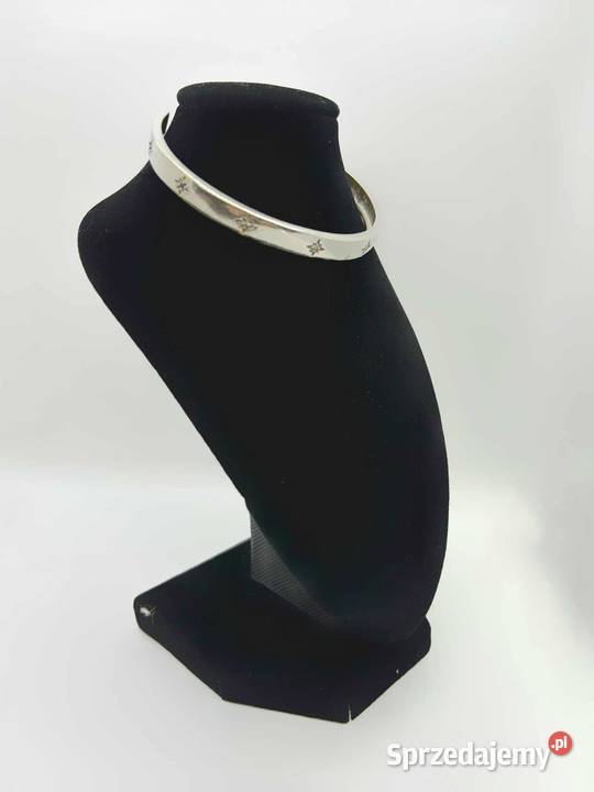 Srebrna bransoletka pr 925 1328g Obwód do 20 srebro Elbląg