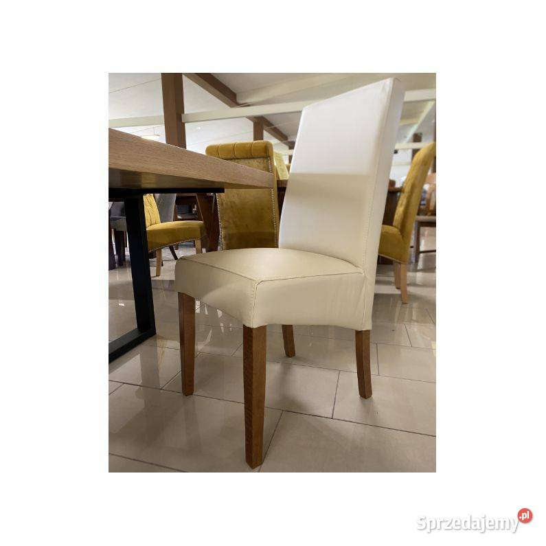 Krzesła Bianco w skórze naturalnej Producent