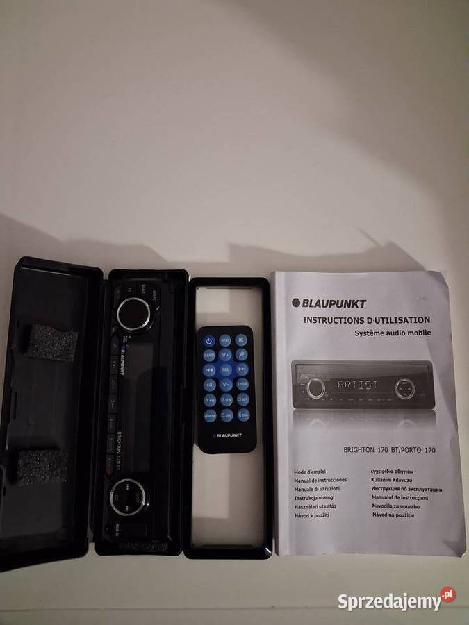 radio samochodowe Blaupunkt Brighton 170BT Radioodtwarzacze Legnica sprzedam