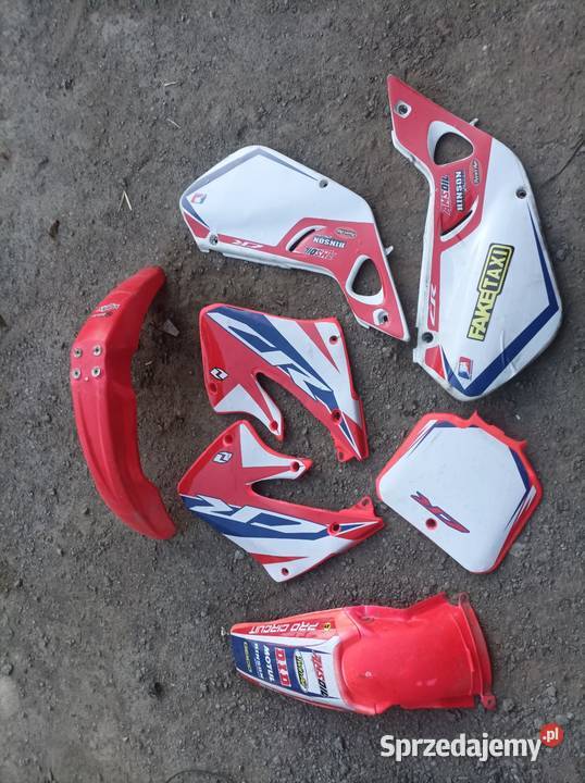 komplet plastików honda Cr 125 250 części honda
