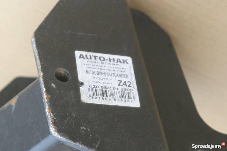 MITSUBISHI OUTLANDER 1012 HAK MOCOWANIE CAŁE